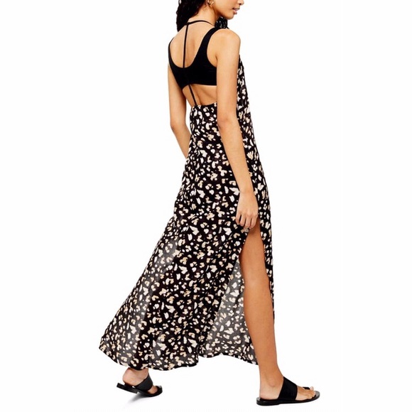 TopShop Spotty Maxi Dress - Picture 3 of 4